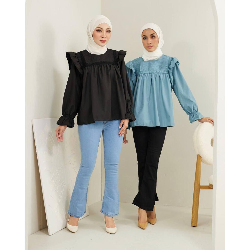 HEME BLOUSE BY PETIKITA CASUAL