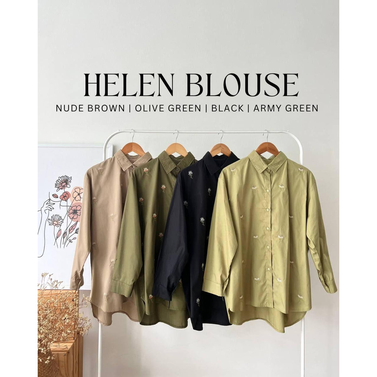 HELEN BLOUSE BY PETIKITAAAA