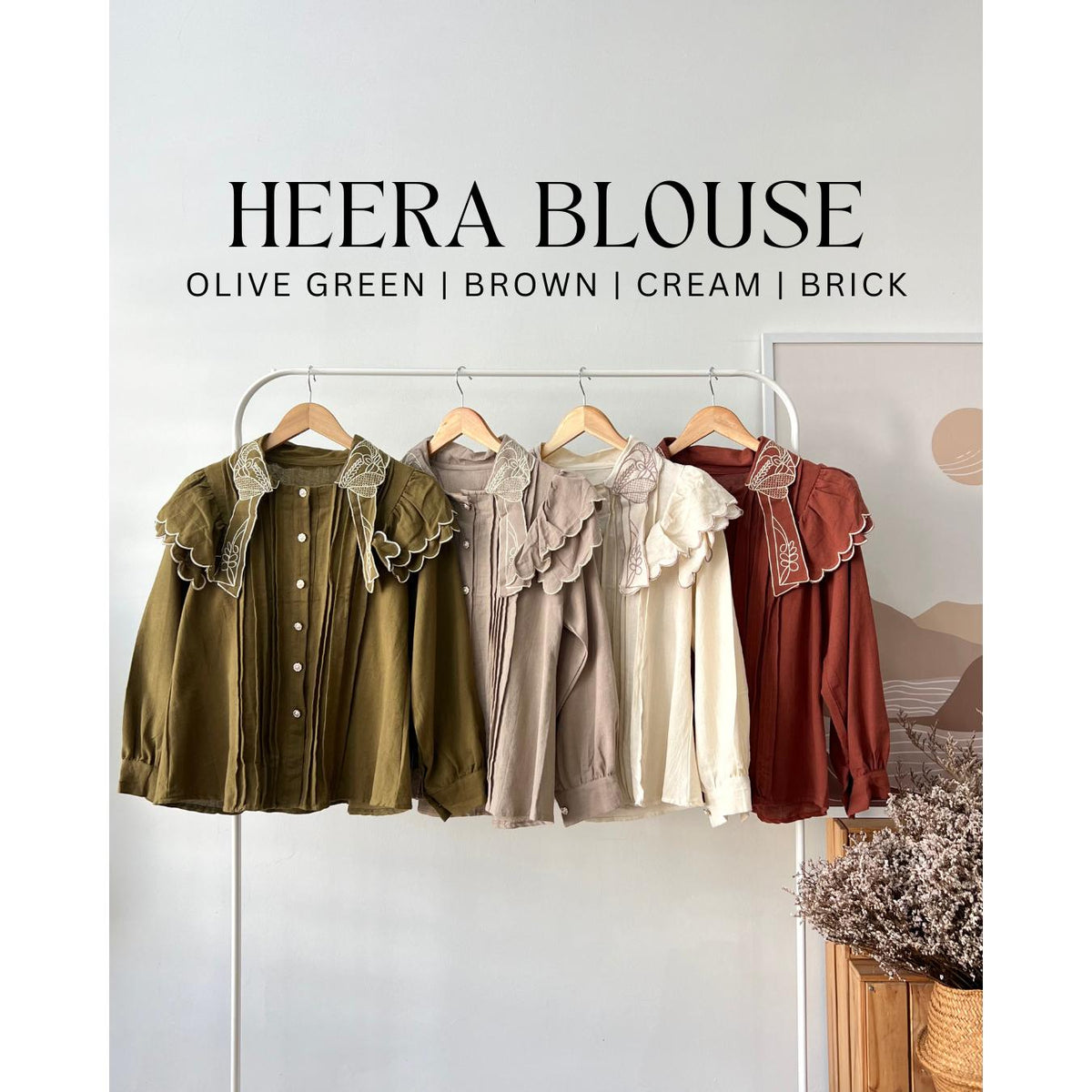 HEERA BLOUSE BY PETIKITA CASUAL
