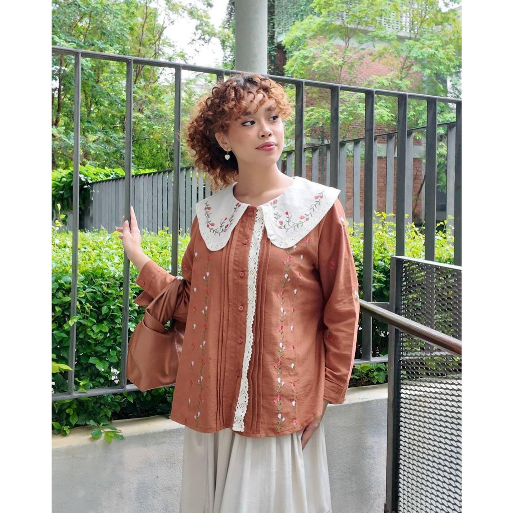 HAZEL BLOUSE BY PETIKITA CASUAL