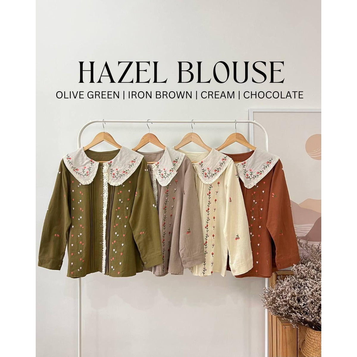 HAZEL BLOUSE BY PETIKITA CASUAL