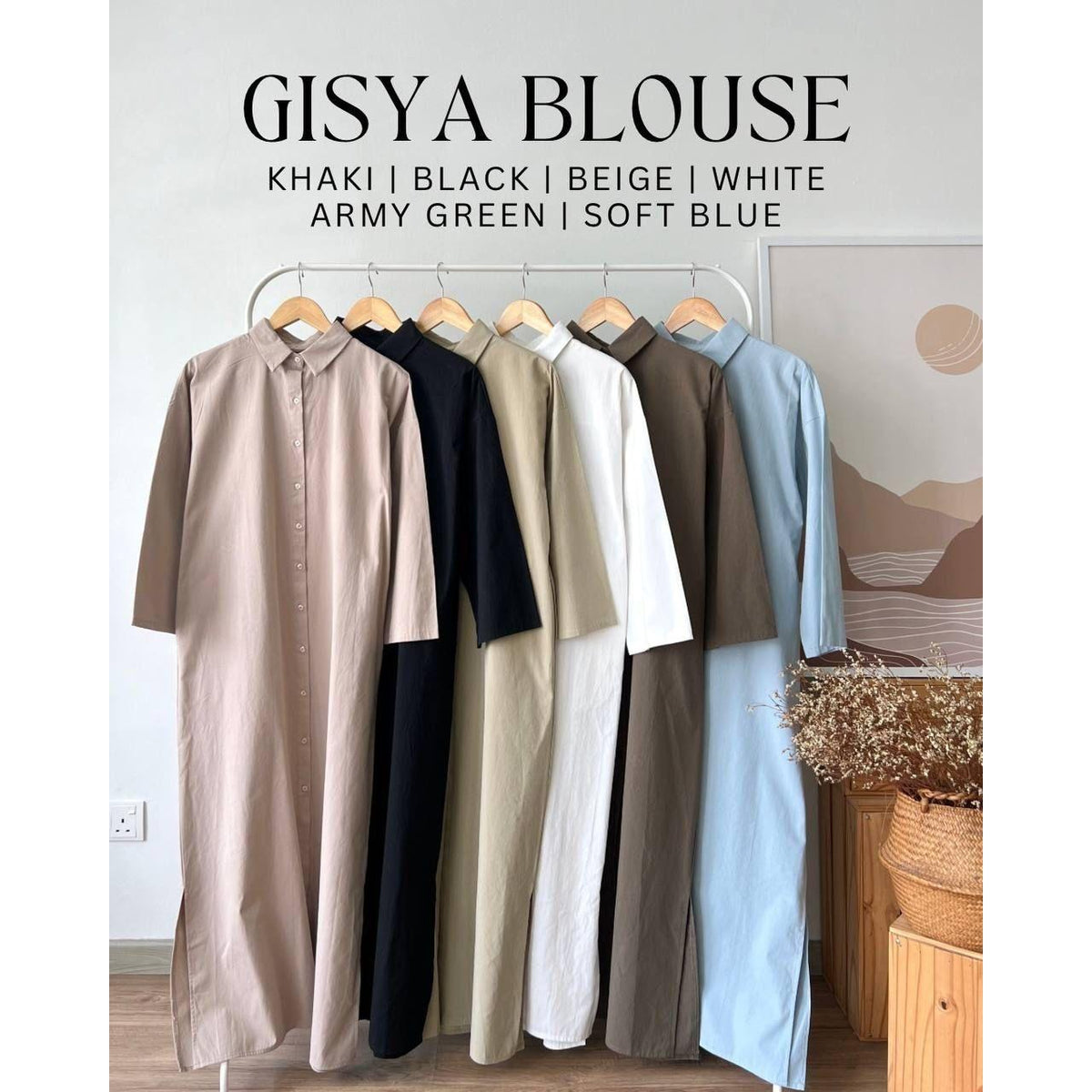 GISYA BLOUSE BY PETIKITA CASUAL