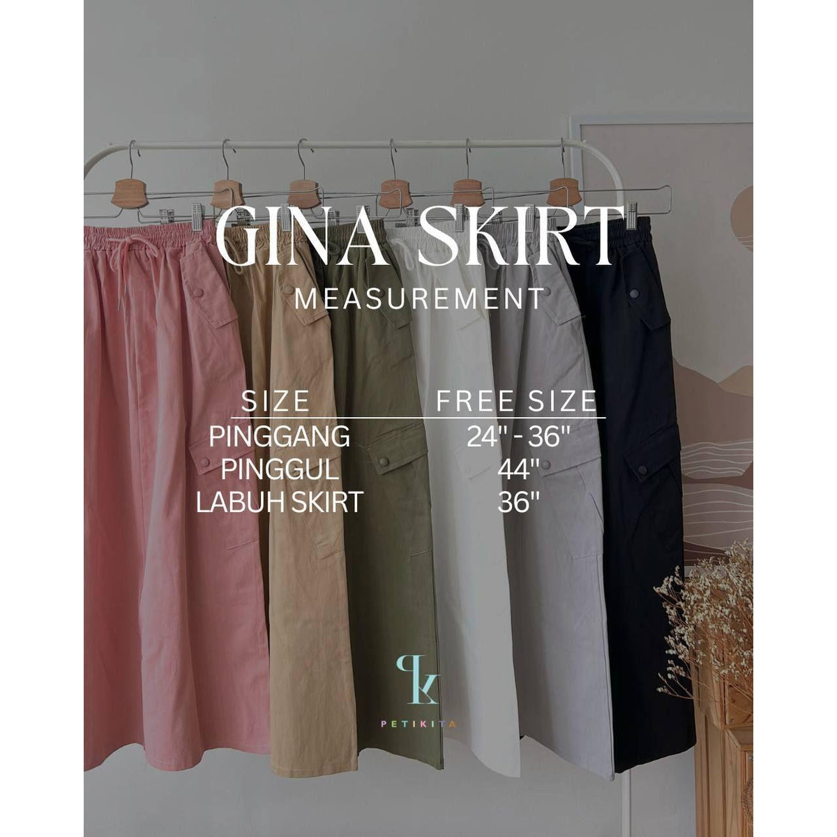 GINA SKIRT BY PETIKITA
