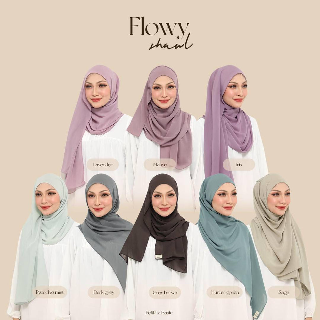 FLOWY SHAWL BY PETIKITAAA
