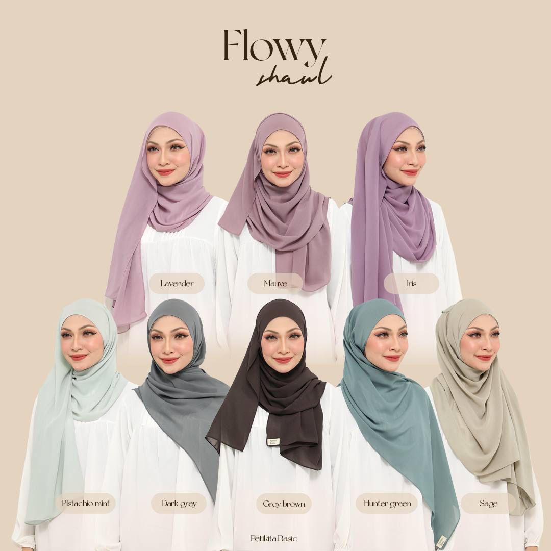 FLOWY SHAWL BY PETIKITAAA