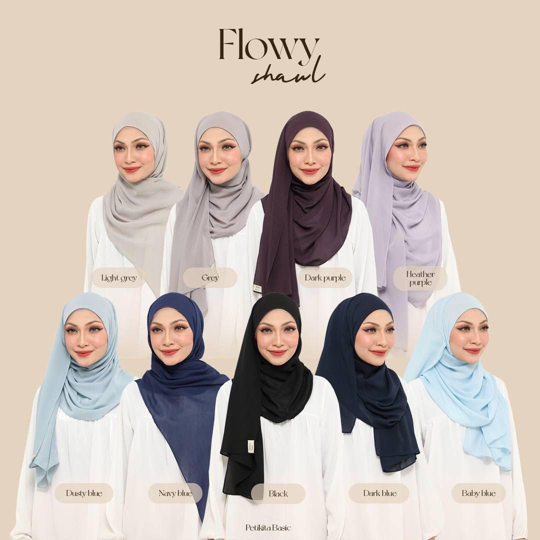 FLOWY SHAWL BY PETIKITAAA
