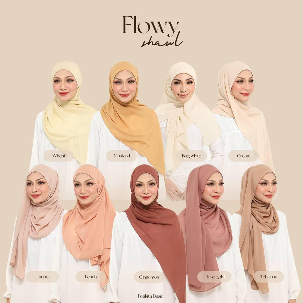 FLOWY SHAWL BY PETIKITAAA