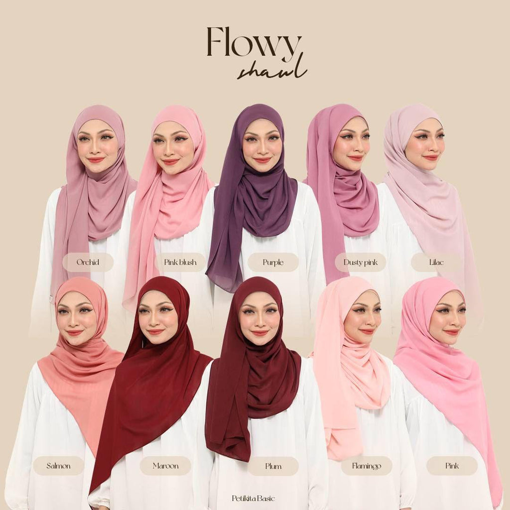 FLOWY SHAWL BY PETIKITAAA