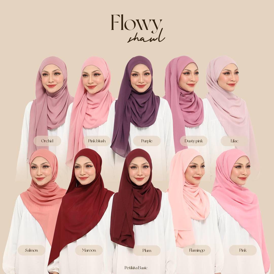 FLOWY SHAWL BY PETIKITAAA