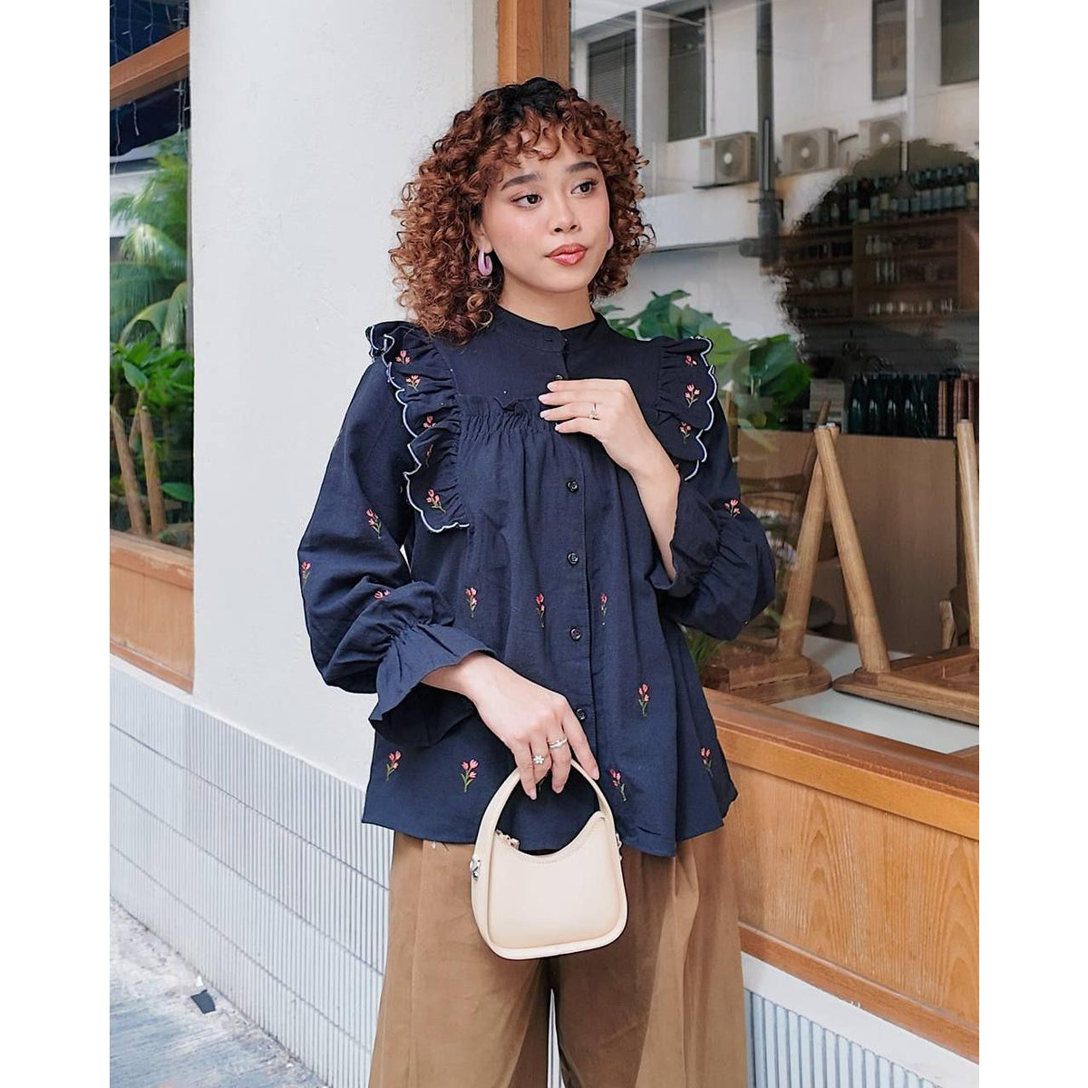 FATIMA BLOUSE BY PETIKITA CASUAL