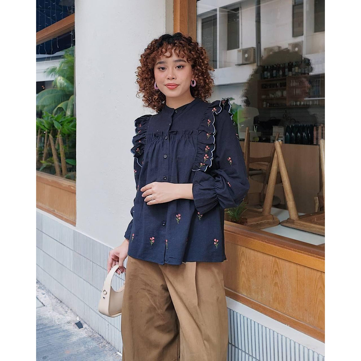 FATIMA BLOUSE BY PETIKITA CASUAL