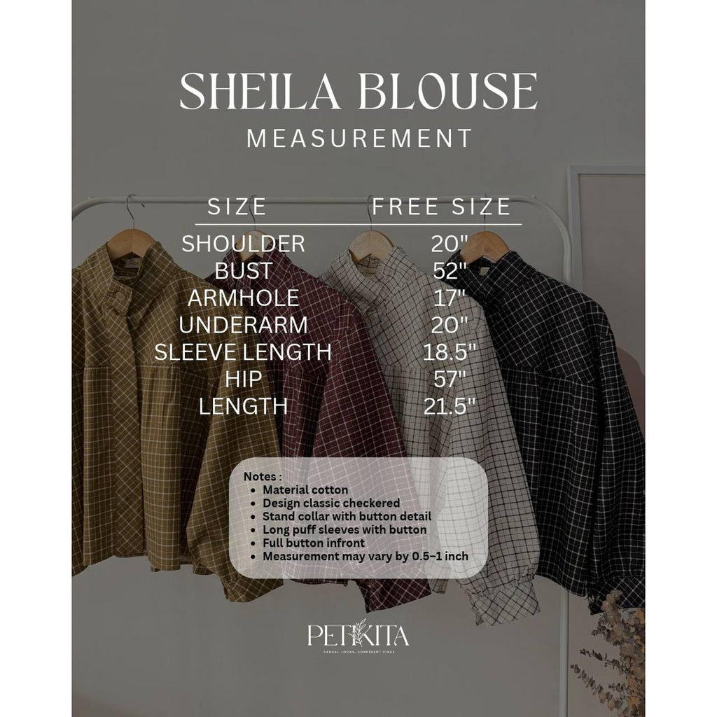 SHEILA BLOUSE BY PETIKITA CASUAL