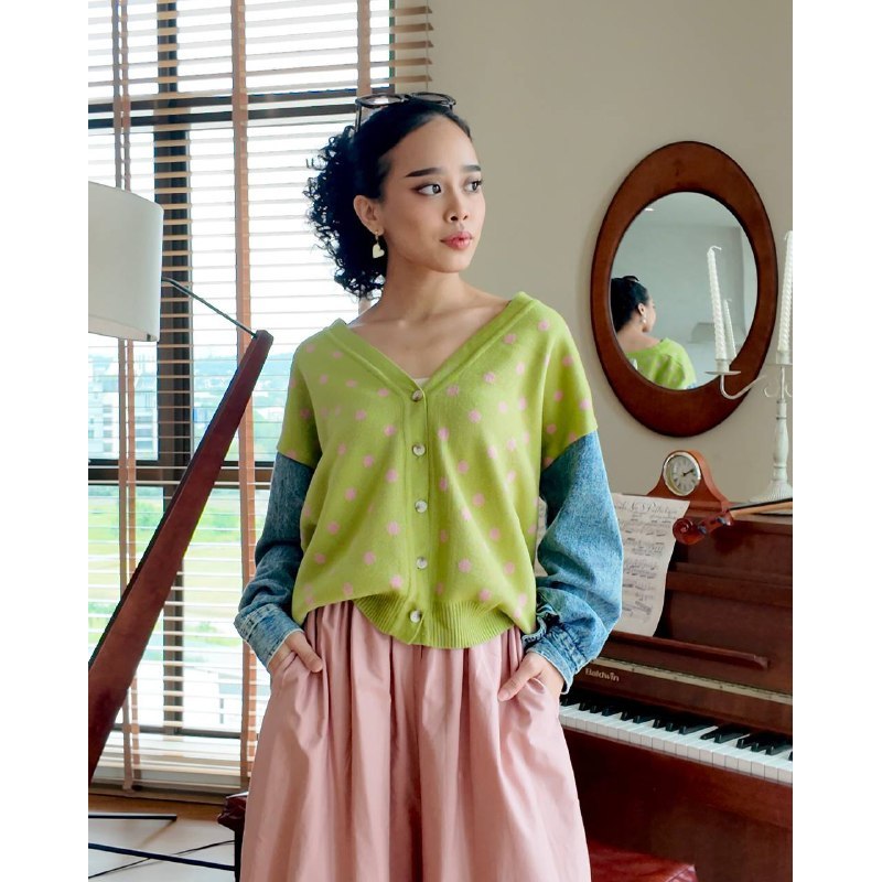 HARUKA KARDIGAN PETIKITA KASUAL