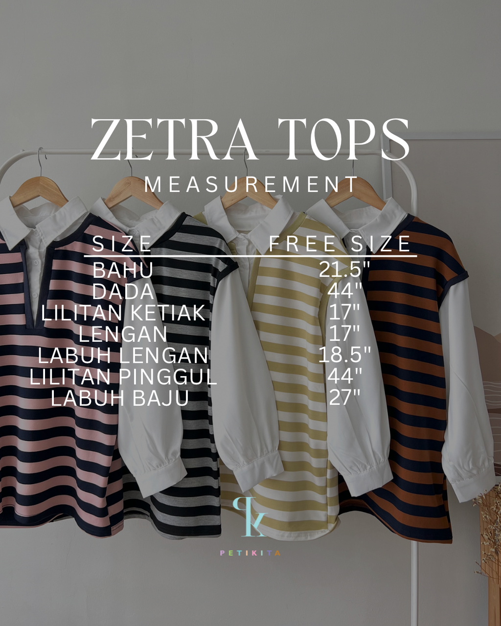 ZETRA TOPS BY PETIKITAAAAAAA