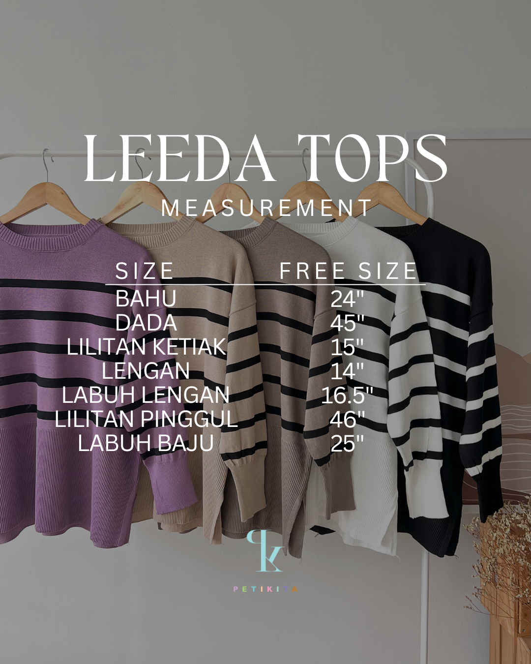LEEDA TOPS BY PETIKITAAAA