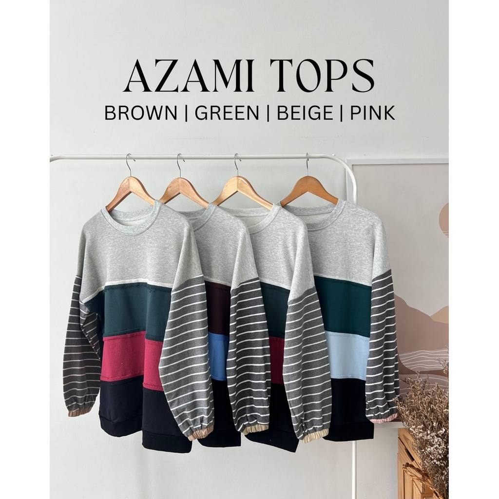 AZAMI TOPS PETIKITA CASUAL