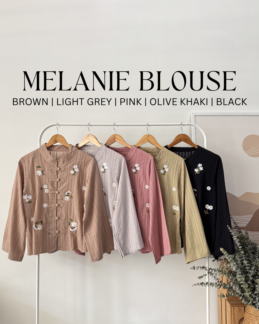 MELANIE BLAUS PETIKITA KASUAL