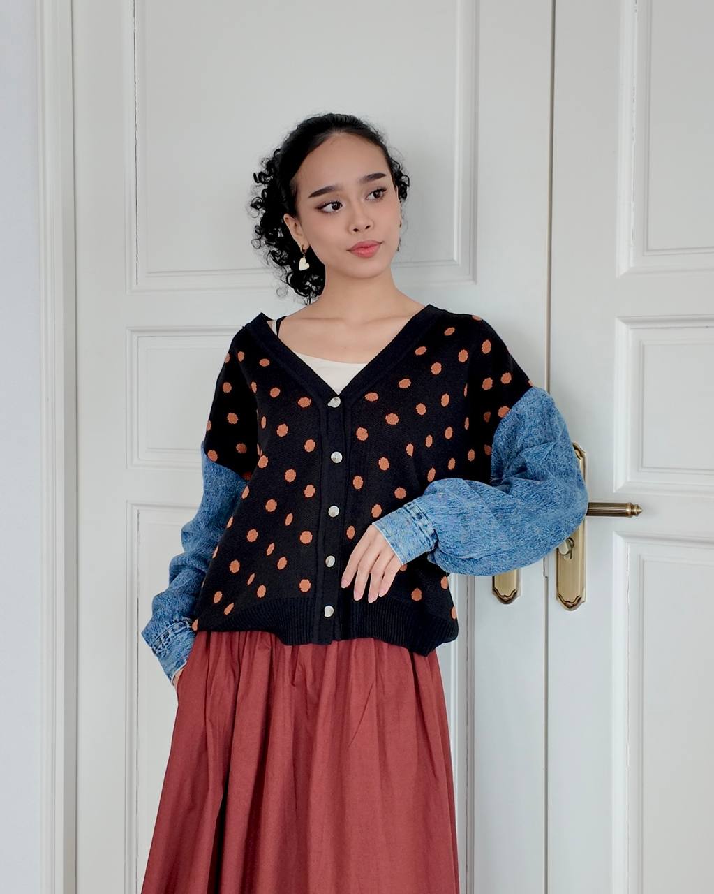 HARUKA KARDIGAN PETIKITA KASUAL