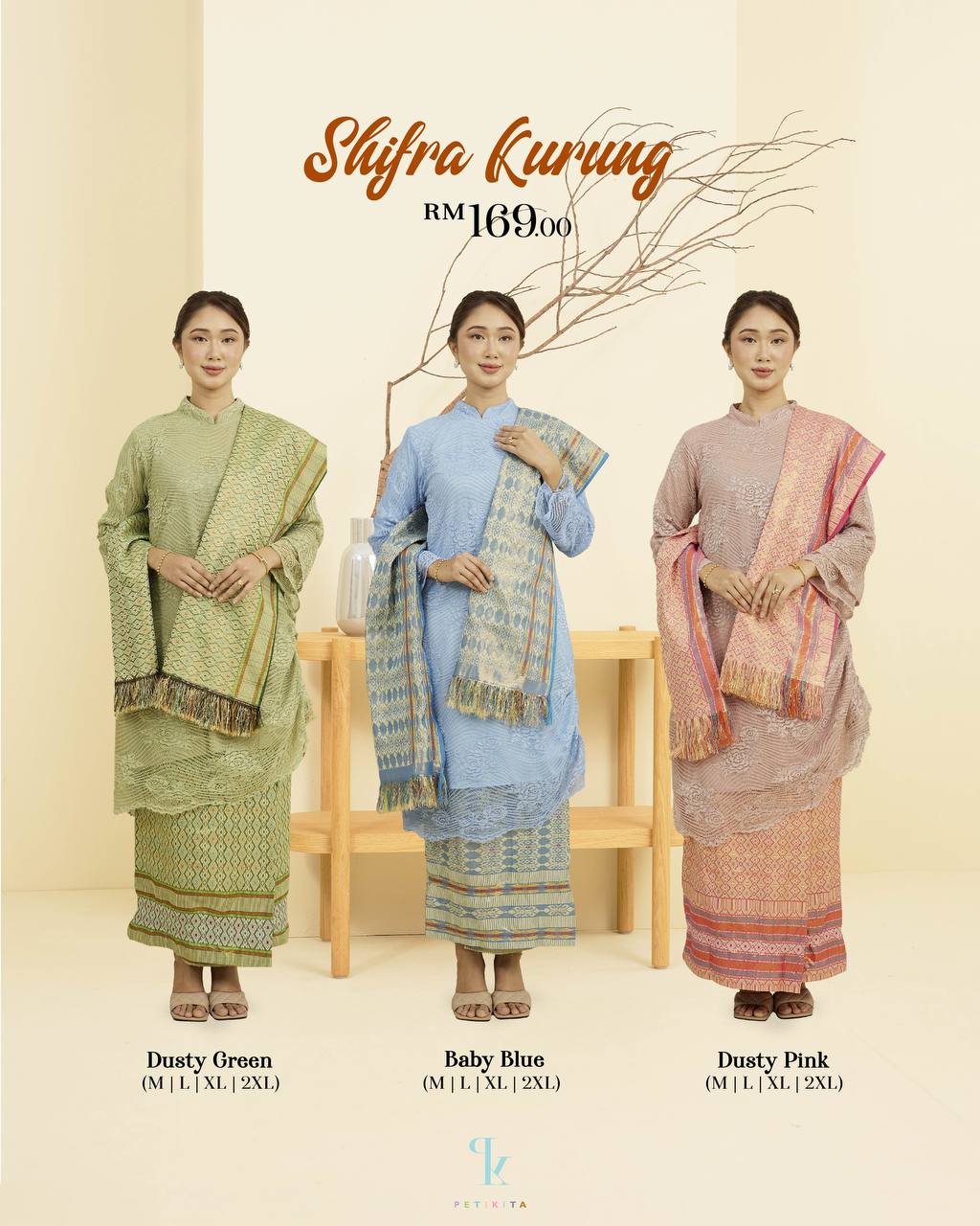 SHIFRA KURUNG BY PETIKITA RAYA 2023