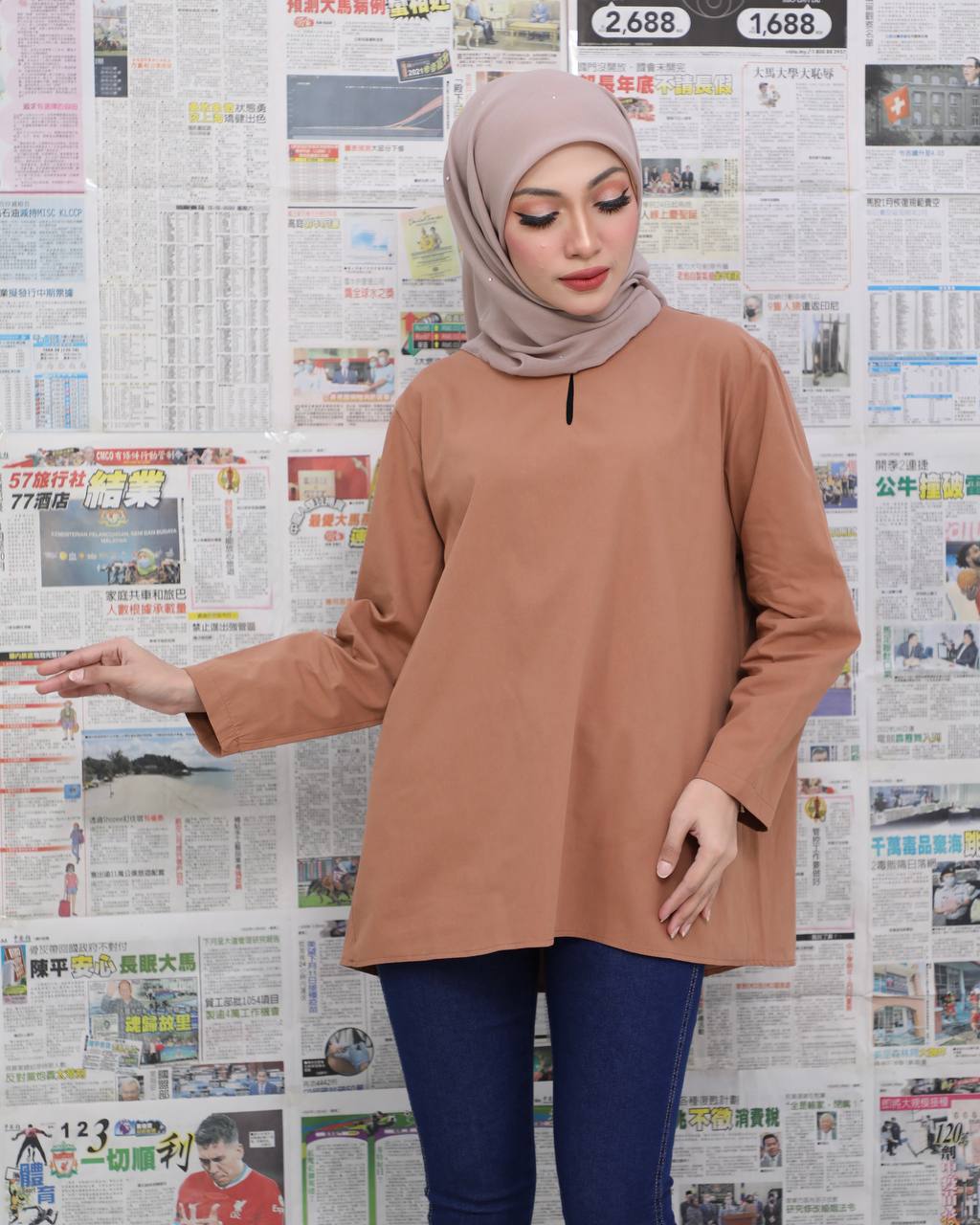 SAIDA BLOUSE BY PETIKITA CASUAL