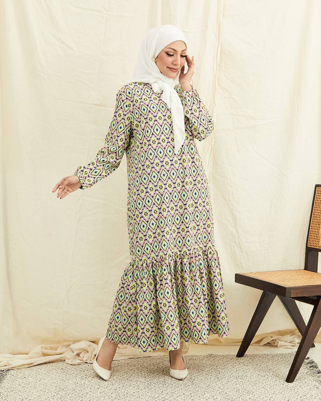 SATINA DRESS BY PETIKITA CASUAL