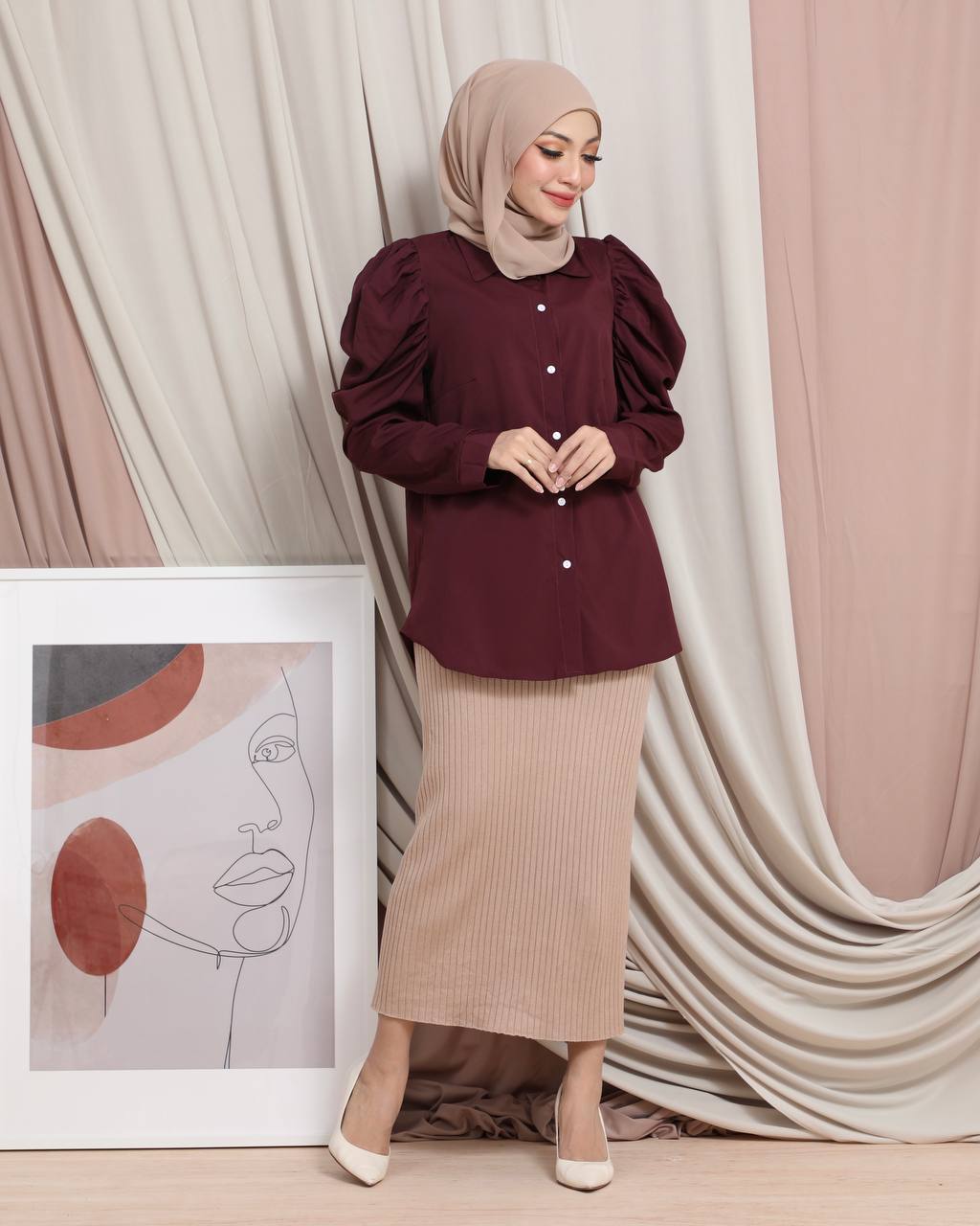 ROSLIN BLOUSE BY PETIKITA CASUAL