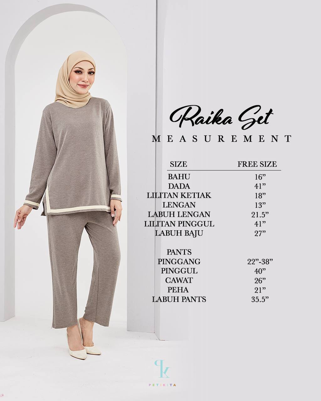 RAIKA SET BY PETIKITA COMFY SET