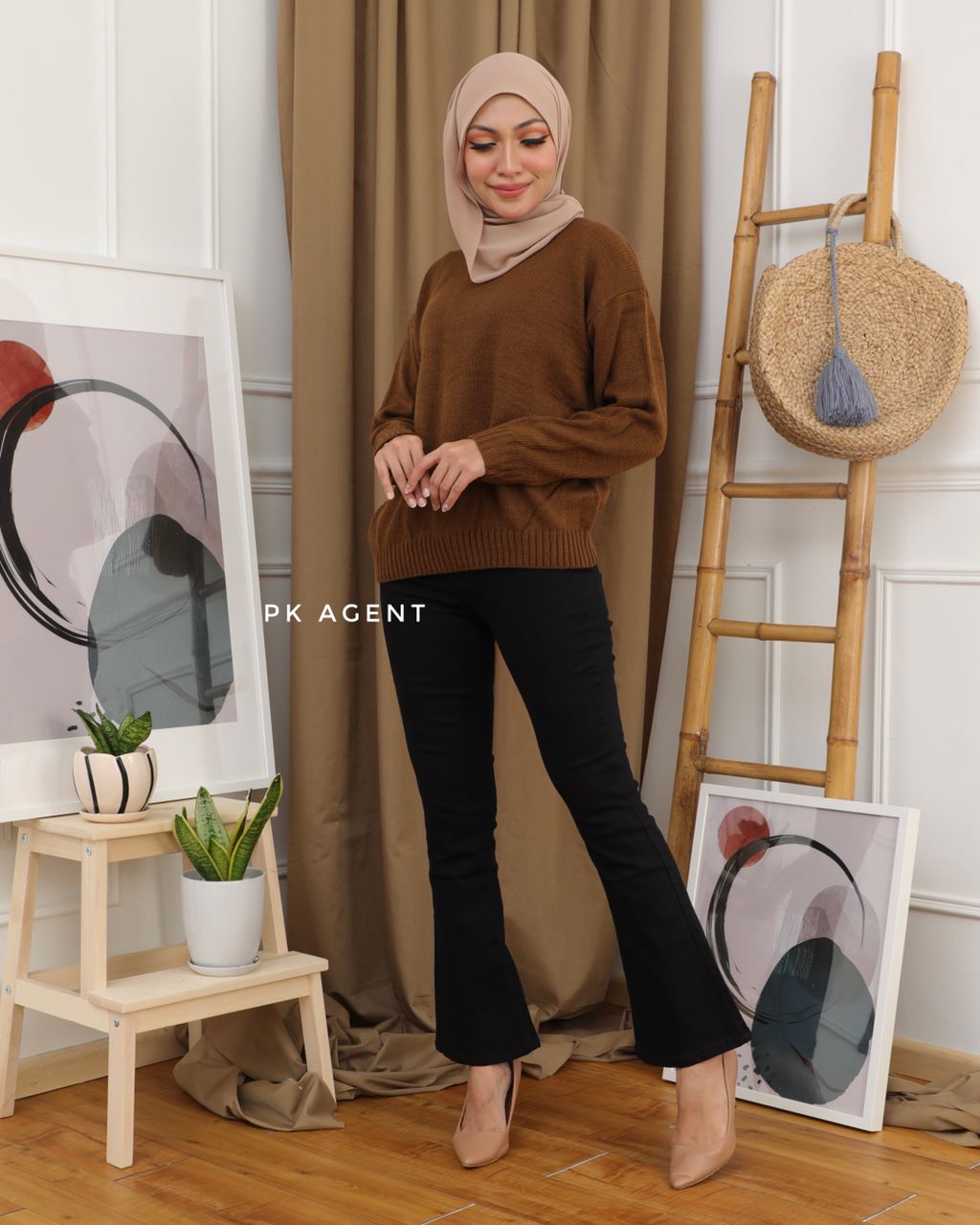 KRISSY KNIT TOPS BY PETIKITA CASUAL