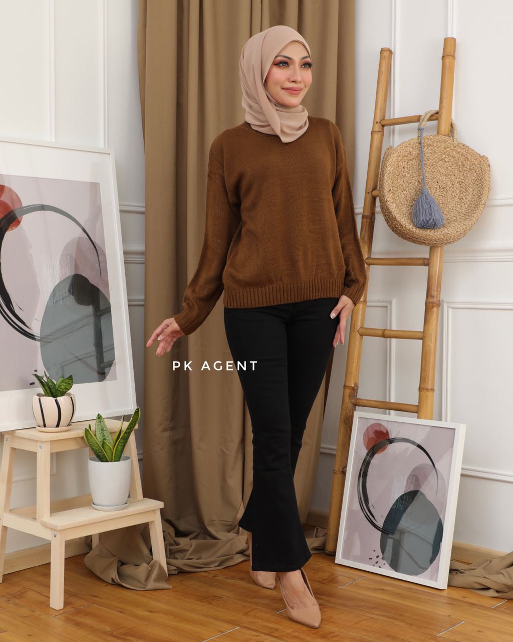 KRISSY KNIT TOPS BY PETIKITA CASUAL