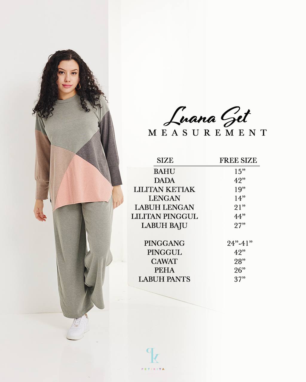 LUANA SET BY PETIKITA COMFY SET