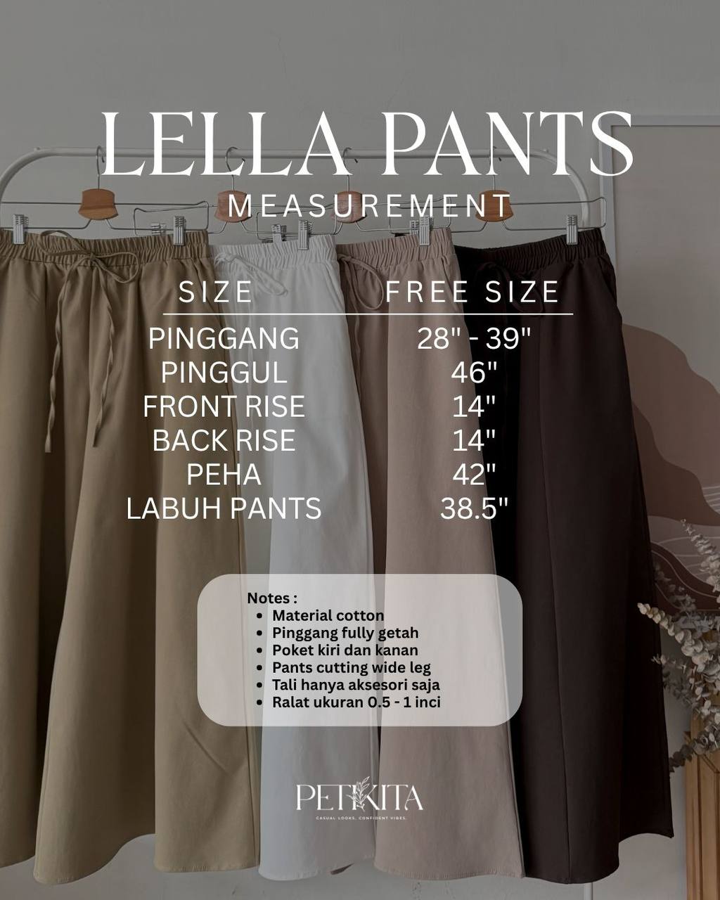 LELLA PANTS BY PETIKITA CASUAL