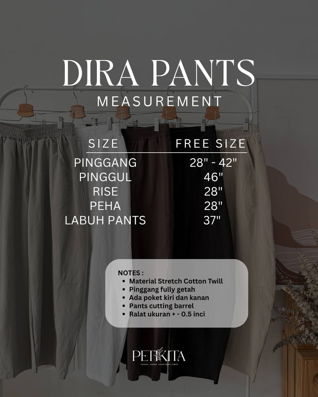 DIRA PANTS BY PETIKITA CASUAL