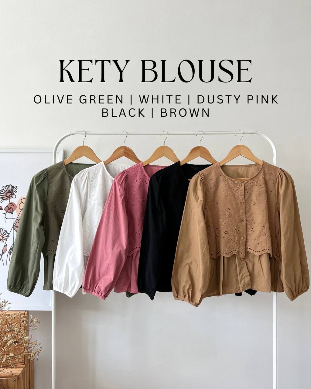 KETY BLOUSE BY PETIKITAAA