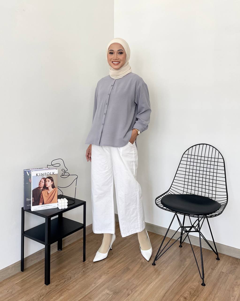 JENIA BLOUSE BY PETIKITA CASUAL