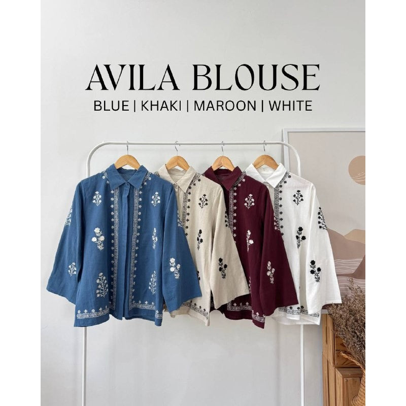 AVILA BLOUSE BY PETIKITA CASUAL